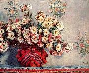 Claude Monet Stilleben mit Chrysanthemen France oil painting artist